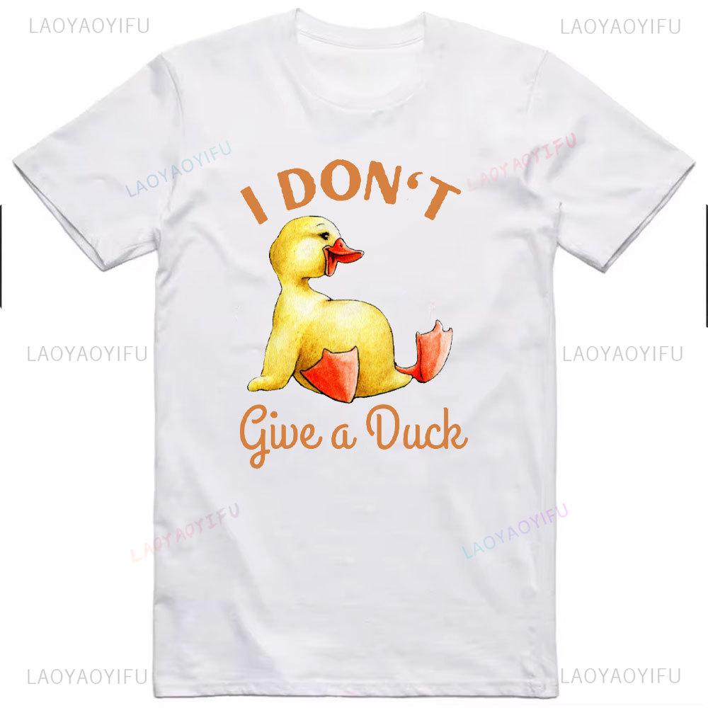 Mens Funny T-Shirt Rude Seagull Design Regular Fit Tee Women Men 3D Print Cartoon Graphic T-Shirts