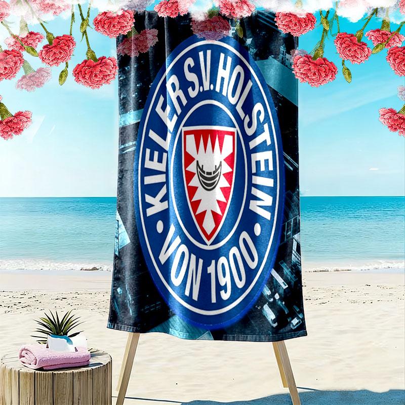 Kiel Pride Print Strandtuch, Großes Weiches Schnelltrocknendes Handtuch für Strand Camping Schwimmen