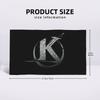 Kaamelott Logo Black Soft Face Towel Quick Dry Pool Bath Cotton Towels Absorbent Quick