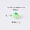 100PCS Simulation Mini Tomato Fake Fruit Micro Landscape Ornament Kids Pretend Play Toy Home Decor
