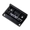 4 String Electric Bass Guitar Fixed Bridge 79.5x51.5MM Guitar Bridge Assembly Metal Texture Perfect for Electric Guitar
