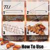 Heat Resistant Grill Utensil Chicken Wing Skewers, Stainless Steel Barbecue Wings Fork, Food Grade Accessory Clamping for Camping And Backyard