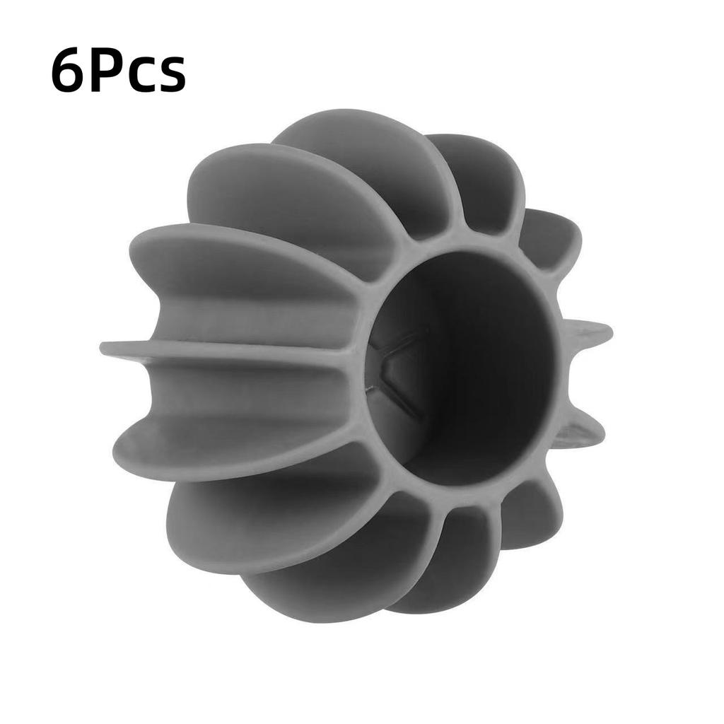 5/10 Stück Wiederverwendbare Silikon-Wäschebälle Anti-Verwicklung Weiche Waschmaschinenbälle für Glatte Knitterfreie Kleidung Reinigungsbälle