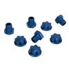 17mm RC Wheel Hubs Hex Kit Aluminium Alloy RC Wheel Hubs Adapter for TRAXXAS 1 10 Upgrade Blue
