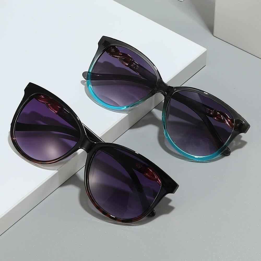 New Large Frame Minimalist Sunglasses UV Resistant Outdoor Driving Korean Style Butterfly Frame Trendy Glasses