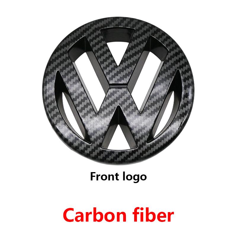 1/2Pcs Original Car Replace Front Grill Badge Trunk Lid Tailgate Emblem Logo Decor Accessory For VW GOLF 5 3D Premium Pro Plus Bu2