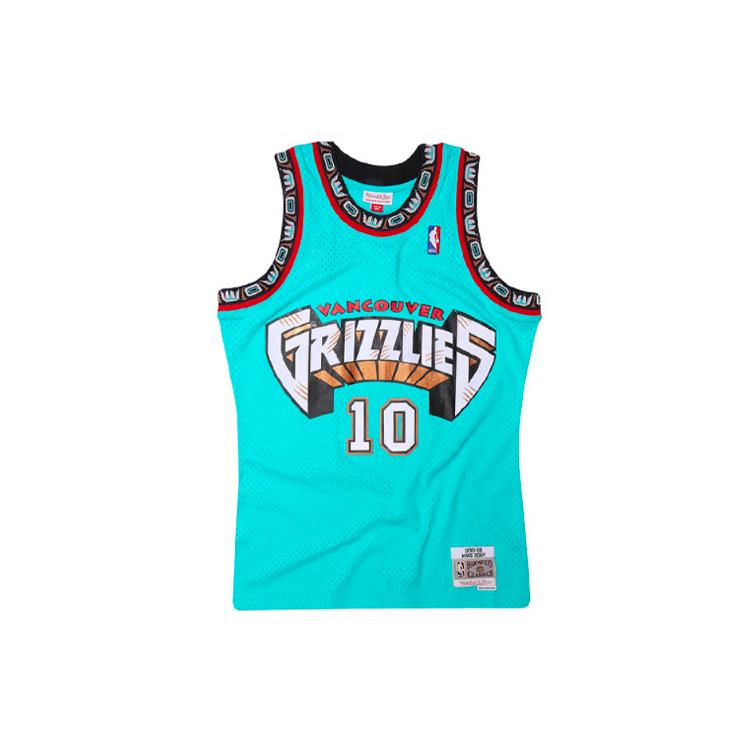 Mitchell & Ness Vancouver Grizzlies Road 1998 99 Mike Bibby Swingman Jersey SMJYGS18219-VGRTEAL98MBI