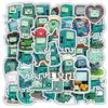 60 BMO Game Console Cartoon Stickers - Cute Robot Waterproof Decals for Phone Cases, Luggage, and Water Bottles