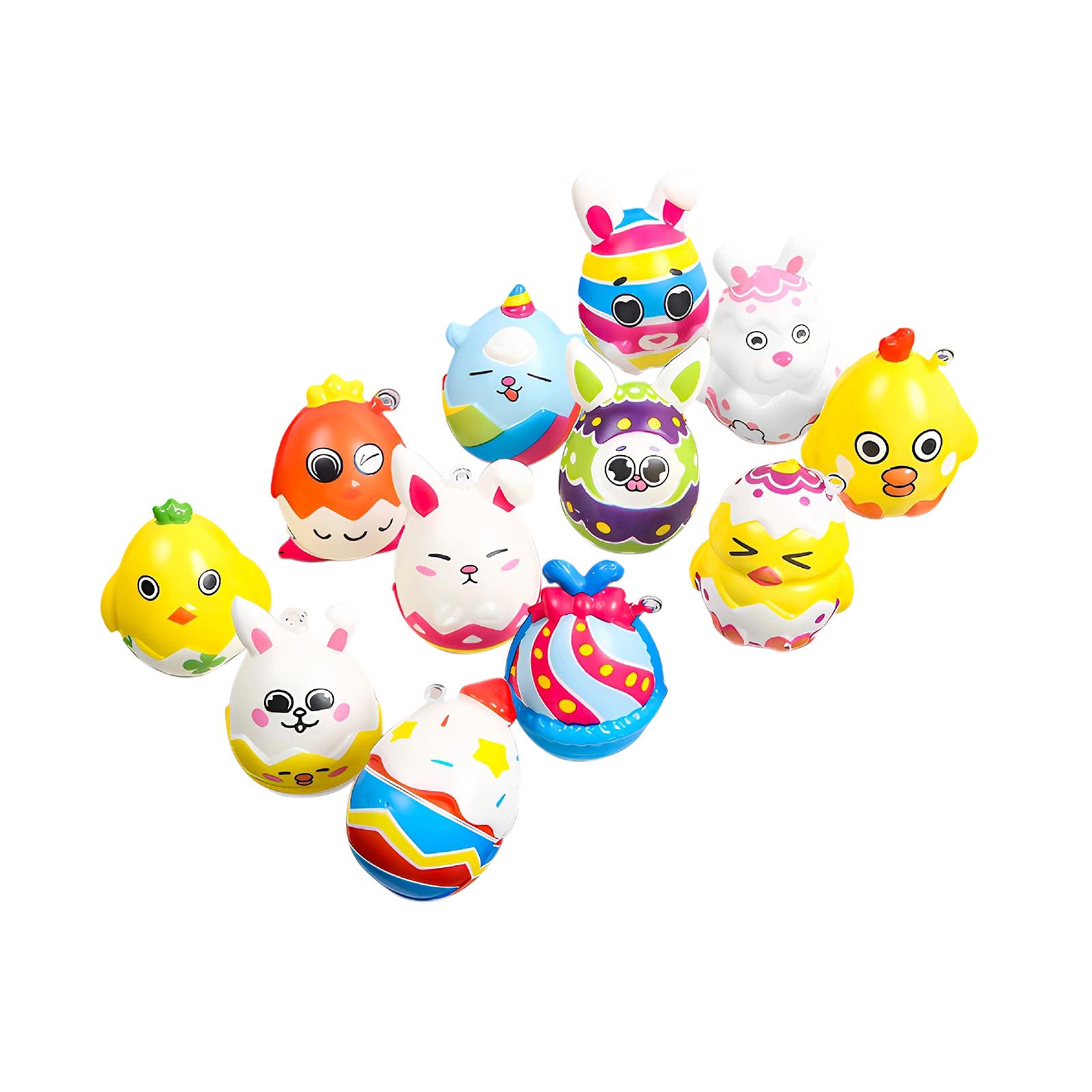 Пасха Пасхальное Яйцо Мальчик Мультяшный Игрушка для Снятия Стресса ПУ Пена Медленно Снимающая Стресс Выдавливающее Яйцо Веселье