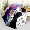 1PC Wednesday Custom Name Automatic Open/Close, 8-Rib Durable Frame Compact Travel Umbrella for Men & Women D1222050