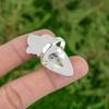 Dendrite Opal Gemstone 925 Sterling Silver Birthday Solitaire Ring Jewelry US 8