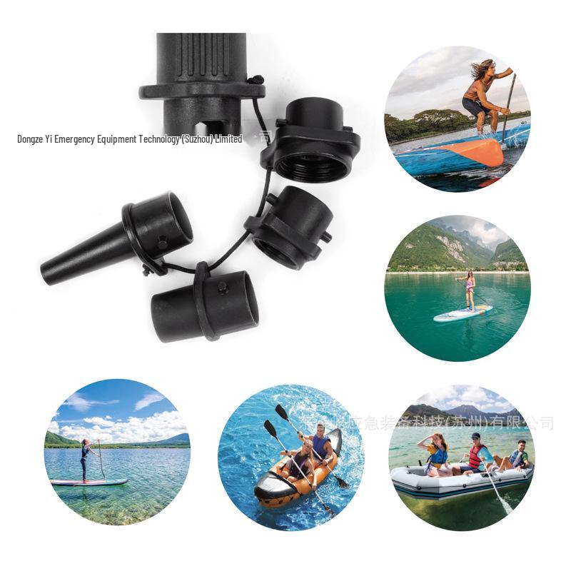 Multifunktionaler Luftventiladapter für SUPs/Kajaks, aufblasbare Boote & Betten