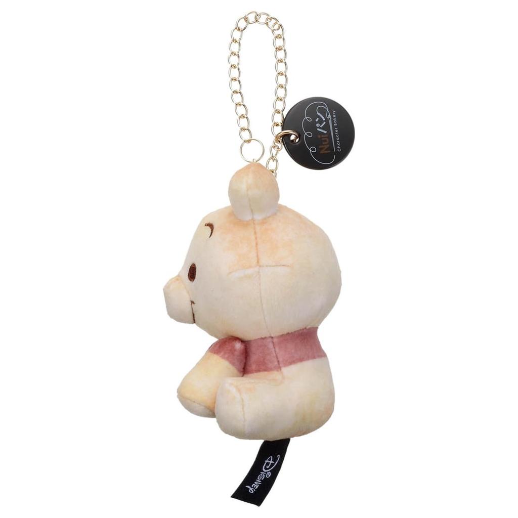 Takara Tomy Arts Disney Character Nui Pan Chain Strap Mascot Character Pan Pooh Plush Approximately 10cm Tall (Sitting) Toy,