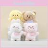 Plush Animal Keychain With Cute Pig Bear Bunny Chick Toy For Kids And Collectors