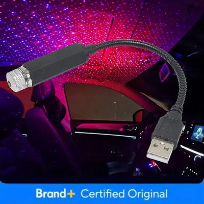 Lumină Stea Plafon Auto Interior LED Stea Laser Atmosferă Ambientală Proiector USB Decor Auto Noapte Decor Casă Lumini Galaxie