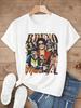 2026 Vintage Bruno Mars The Romantic Tour T-shirt Popconcert Fan T-shirt voor Mannen Vrouwen Gothic Oversized T-shirt Tops Streetwear Unisex Kleding