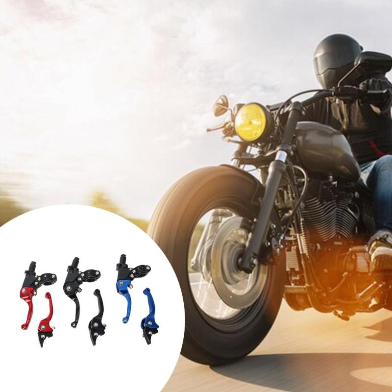 Ergonomic Adjustable Brake Clutches Lever Handlebars With Anti Slip Grip And Corrosion Resistant Aluminum Construction
