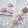 Kawaii Fish Ceramic Beads Colorful Wave Point DIY Jewelry Making Craft Straight Hole Double-sided Spacer Beads Necklace Earring