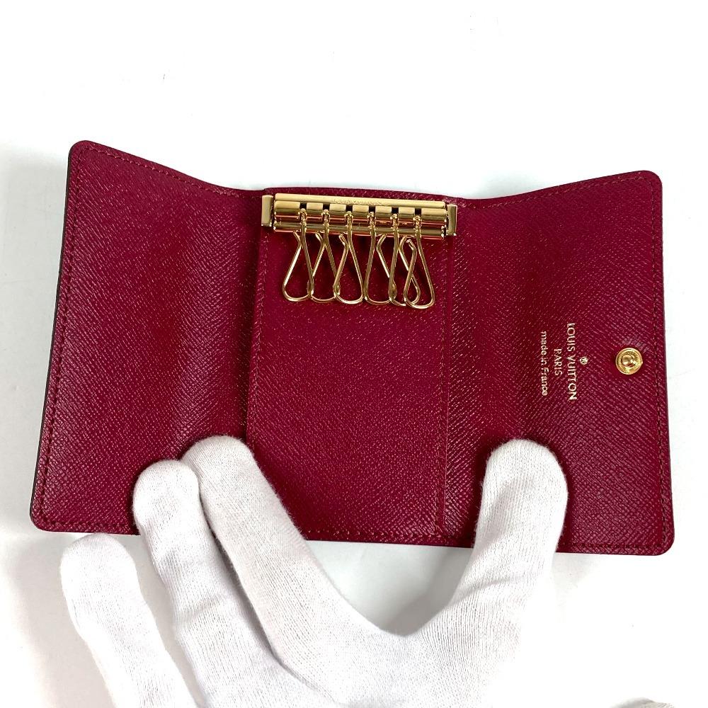 Louis Vuitton M60701 Monogram Multicles6 Key 6P 6-row Key Case Brown/pink