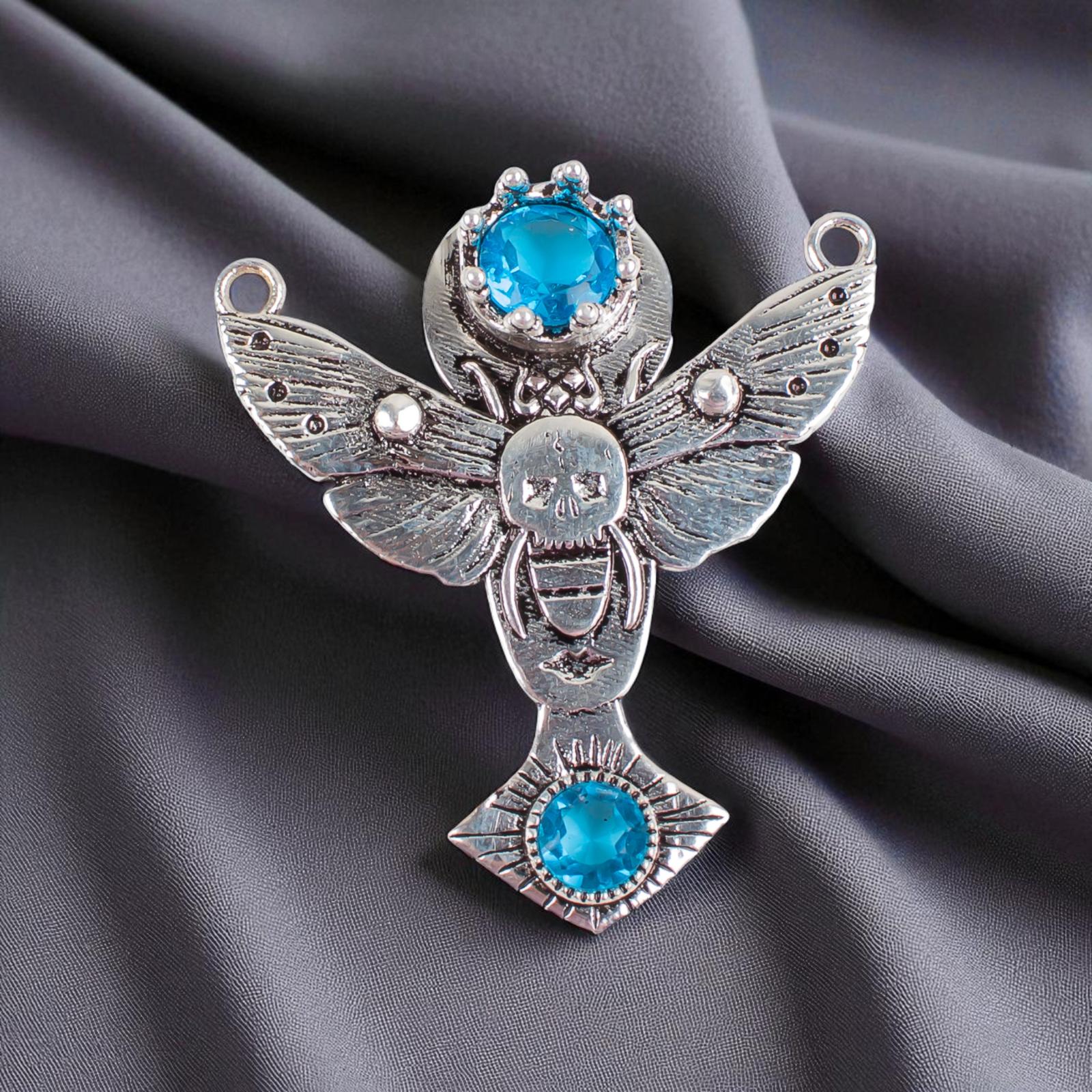 

Швейцарский голубой топаз драгоценный камень 925 стерлинговое серебро ювелирная подвеска 1,5 для женщин CP-10-12