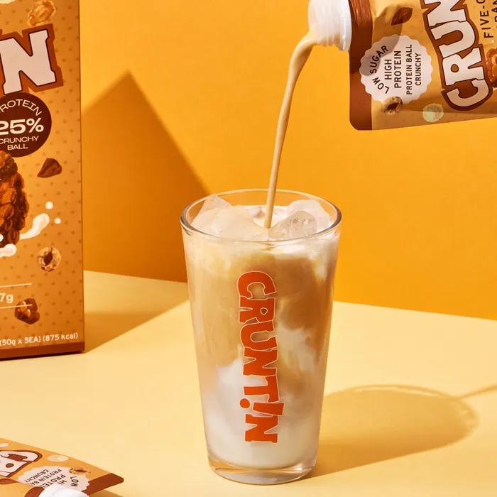[0g Sugar] Crunchball Protein Shake Ogok Nola 1 Box 50g X 5 Packets