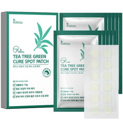 Rokkiss Tea Tree Green Cure Spot Patch 120 Pack