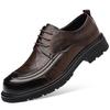 Men Made of Genuine Leather with A Soft Sole and A Top Layer of Cowhide Trendy Brand High-end Wear-resistant Anti Slip Business Leather Shoes