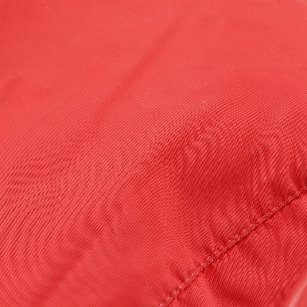 PRADA Backpack Daypack Red Nylon Women Used