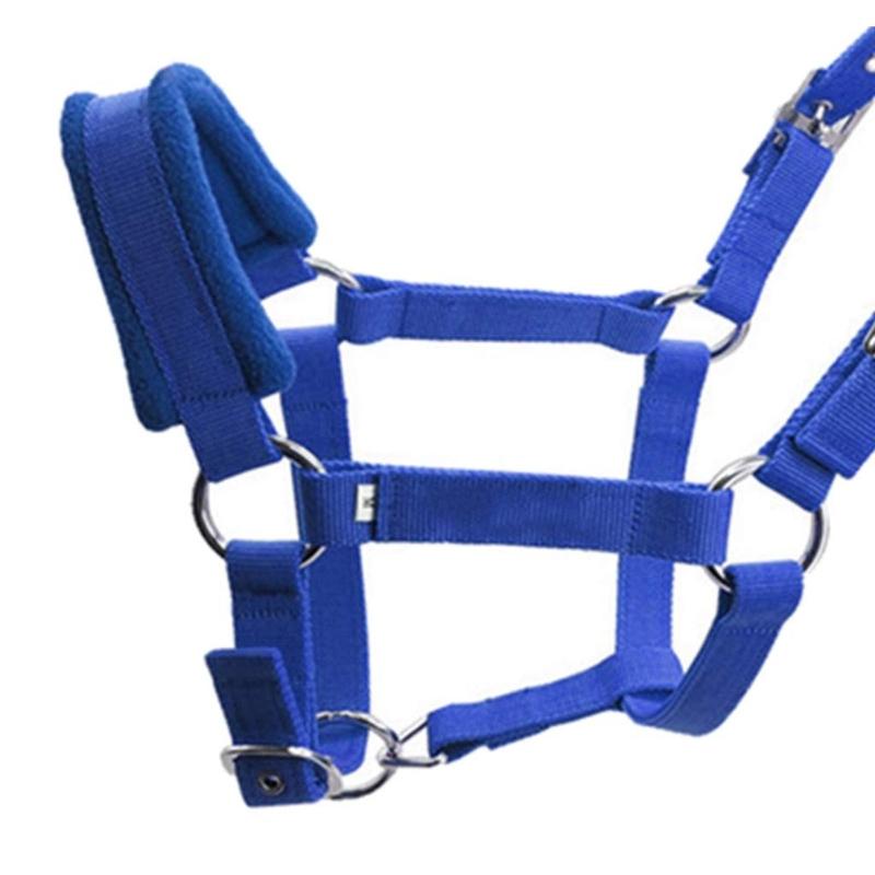 Durability Metal Eye Hook Horse Headgear For Secure Cycling And Training With Rustproofed Stable Bridle Hardware
