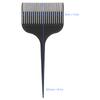 Highlights Comb Home Hair Salon Portable Hair Coloring Dyeing Comb Styling Sectioning Tool Black