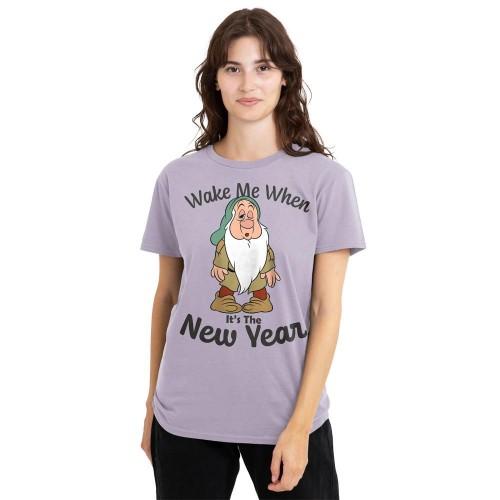 Snow White Womens/Ladies Wake Me When It´s The New Year T-Shirt