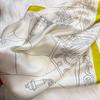 New silk scarf temperament versatile scarf decorative scarf imitation silk women's tie scarf tied hair simple sunscreen shawl