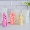 3D Mom Hug Baby/Pregnant/Couple Hug Candle Silicone Molds DIY Handmade Soap Plaster Resin Crafts Statue Mold Home Decor