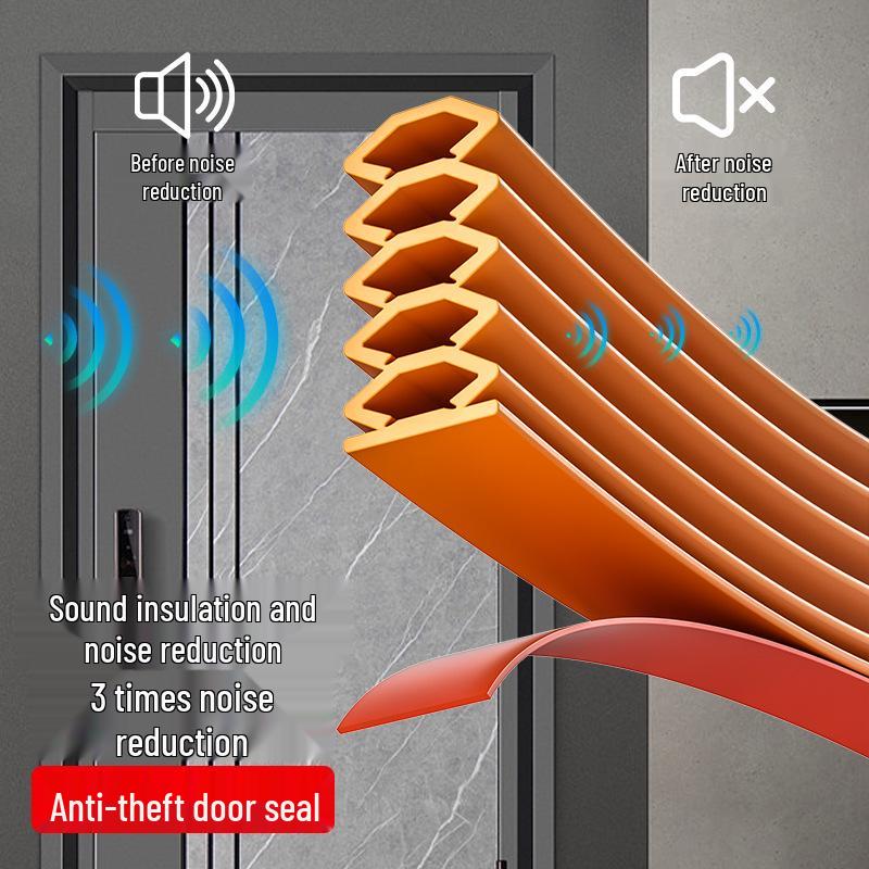 Anti-Theft Soundproof Door Seal Strip for Main Entrance