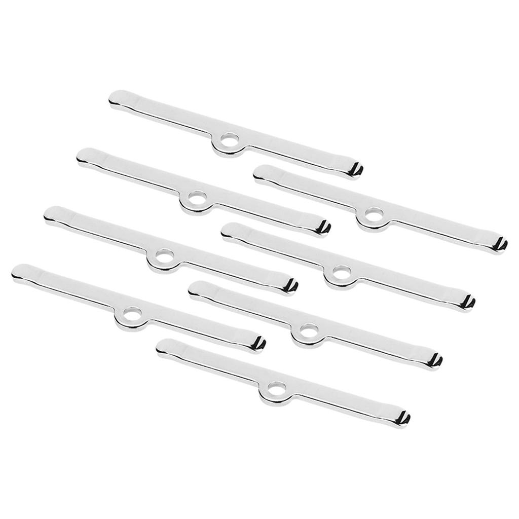 Chrome Valve Cover Spreader Bar Set for Chevrolet 283 305 327 350 Engine