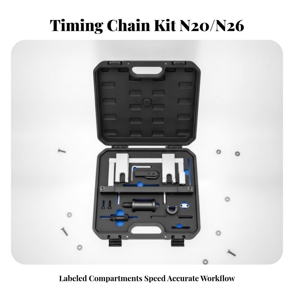 Timing Tool Kit with Carrying Case Portable Sturdy for Garage
