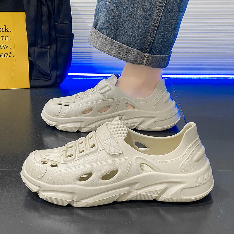 Cave shoes for men summer new casual wear sports non slip lightweight teenage men summer travel beach all inclusive sandals