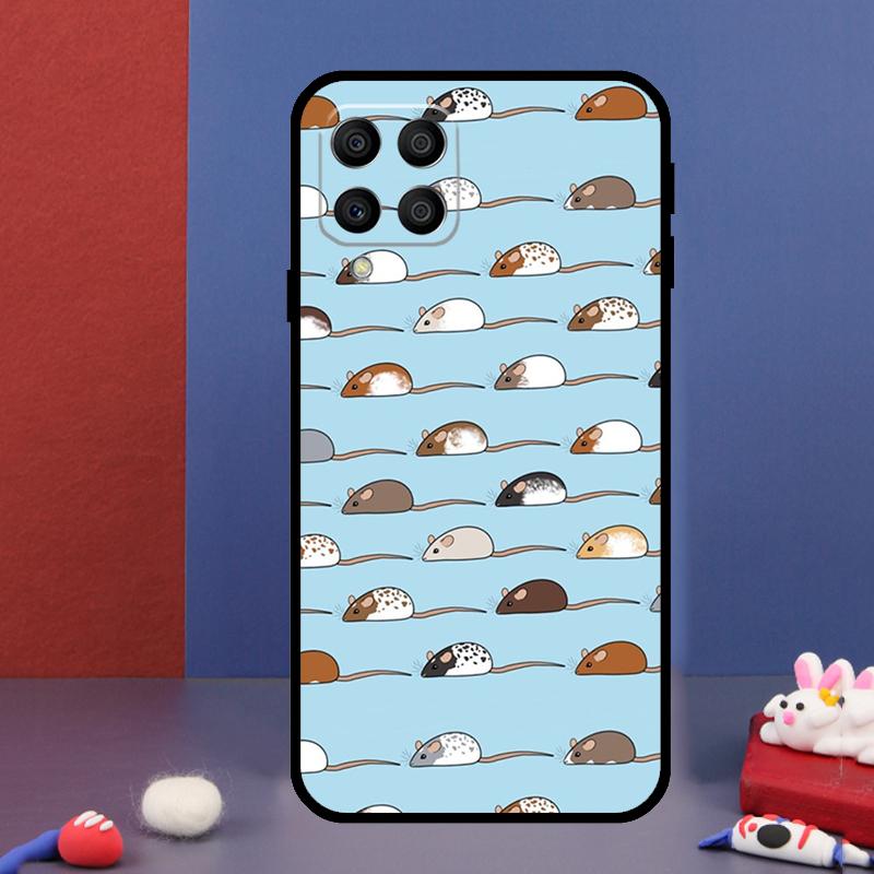 Mouse Rat For Samsung Galaxy M12 M13 M33 M23 M53 M15 M55 M31 M51 M14 M34 M54 M20 M32 M52 Phone Case