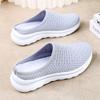 Summer New Sports Shoes for Women Wearing Baotou Cloth Slippers Women's Mesh Shoes Half Slippers for Women