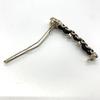 Used Chanel B21S Turnlock CC Logo Design Barrette Hairpin Hair Accessory Gold/Black Women's CHANEL A Rank