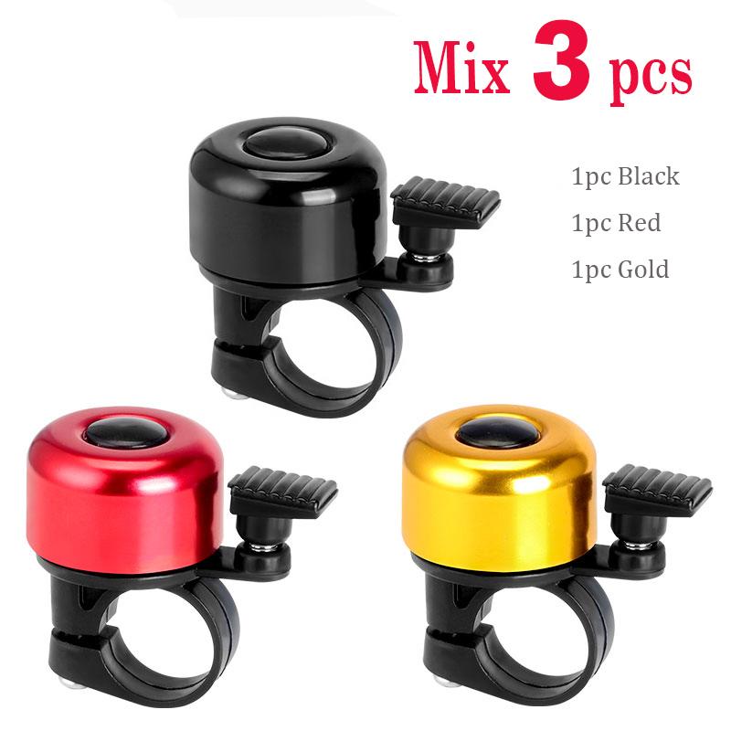 1~3 Stück Fahrradklingel Aluminiumlegierung MTB Hupe Klingel Sicherheitssound Alarm Lenker Radfahren Warnalarm Kinderfahrrad Zubehör