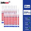 1-100 Stück 20mm Langer Kopf Markerstift Mehrzweck Holzbearbeitung Fliesen Dekoration Tiefloch Marker Stifte Rote/Schwarze/Blaue/Grüne Tinte