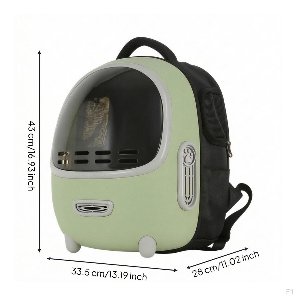 Katzen Rucksackträger Transparent Hände-Frei