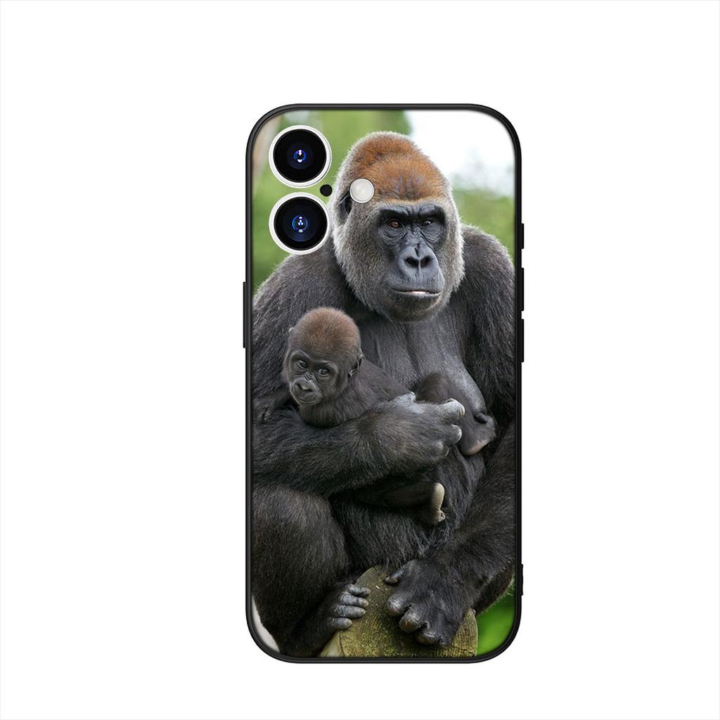 Animal Monkey Gorilla Ape Baby Cover Phone Case for Xiaomi Redmi Note 14 12 13 ProPlus A3 Pro Plus 12C 13C 14C 5G
