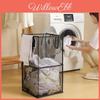 Plastic Collapsible Laundry Basket With Drainage For Home Organization And Storage