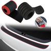 Anti-scratch Car Trunk Door Sill Plate Protector with Full Back Adhesive Tape Universal Rear Bumper Guard Rubber Mouldings Pad