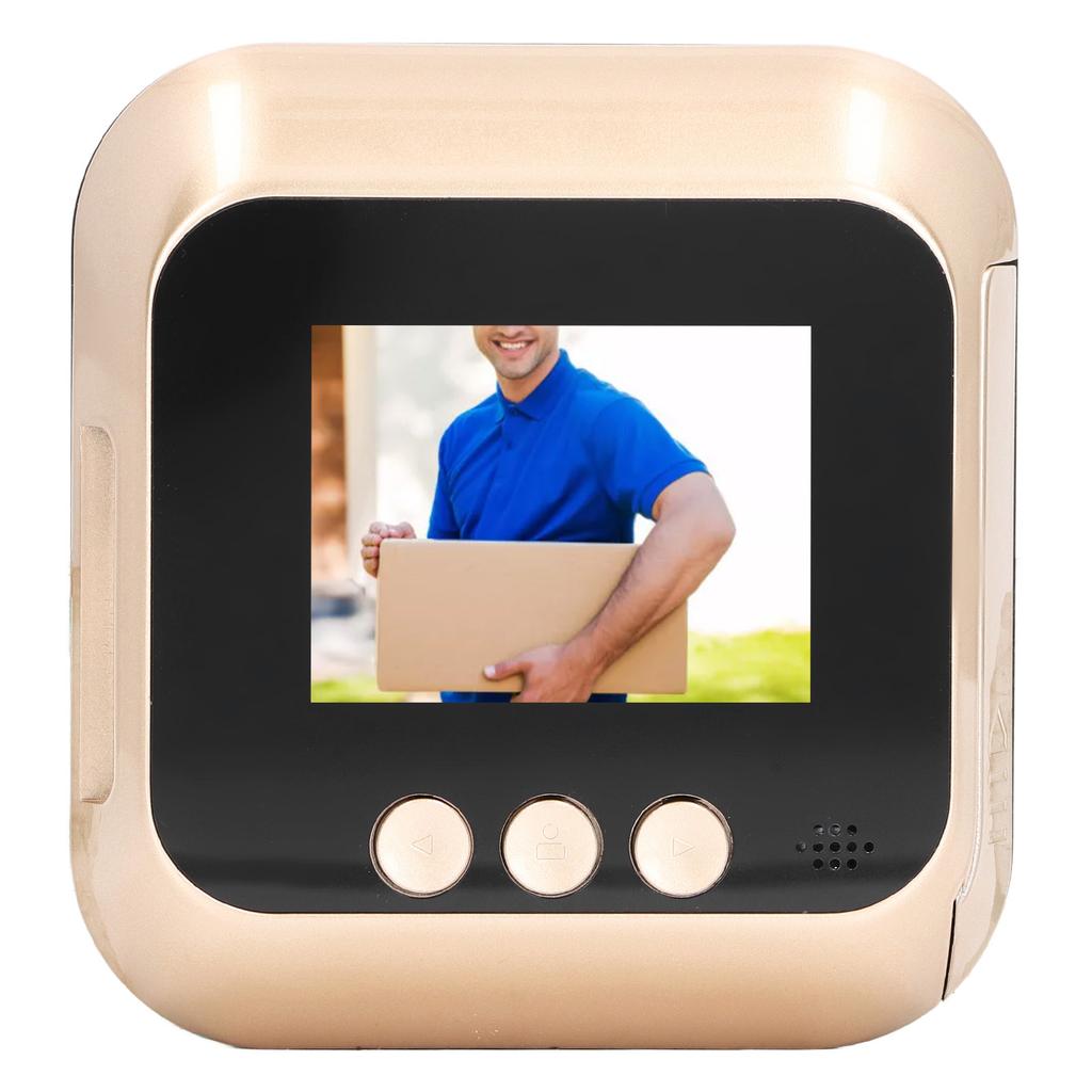 Digital Door Viewer 2.4in Peephole Camera IR Night Vision 135 Degrees Wide Angle Video Doorbell