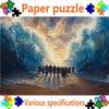 1000pcspcs Large-sized Dramatic Split Wave Tunnel Paper Jigsaw Puzzle for Adults, Multiple Specifications Available, Ideal Family Activity, Great Holi