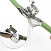 Stainless Steel Garlic Handheld Smasher Squeezer Crusher Mincer Manual Grinding Tool for Kitchen