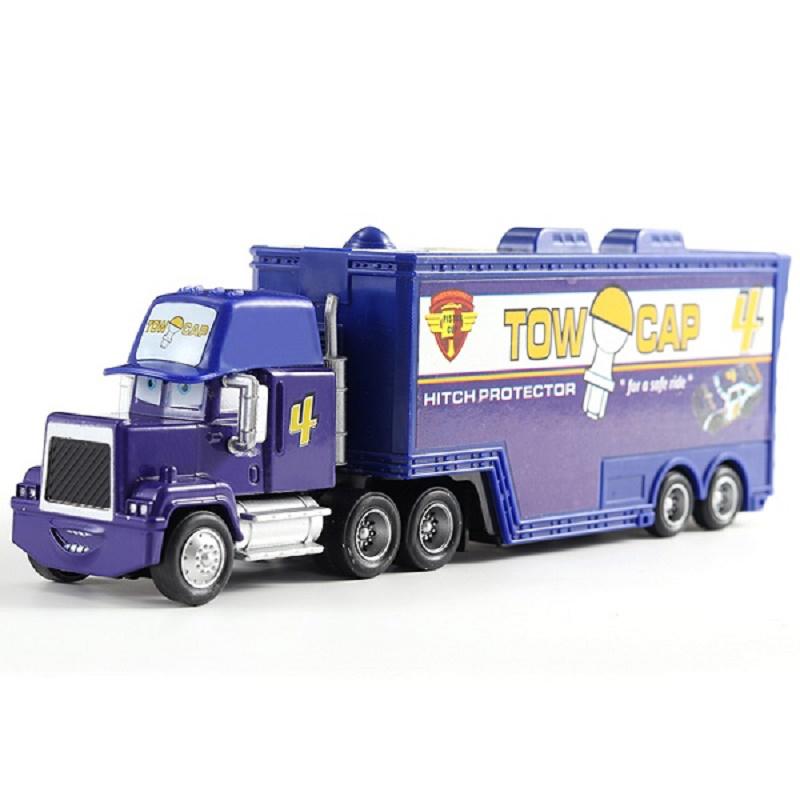 Pixar Cars Truck Model Car Anime Figure Mack Semi-Hauler Rust-eze Racing Toys Children's Birthday Gifts